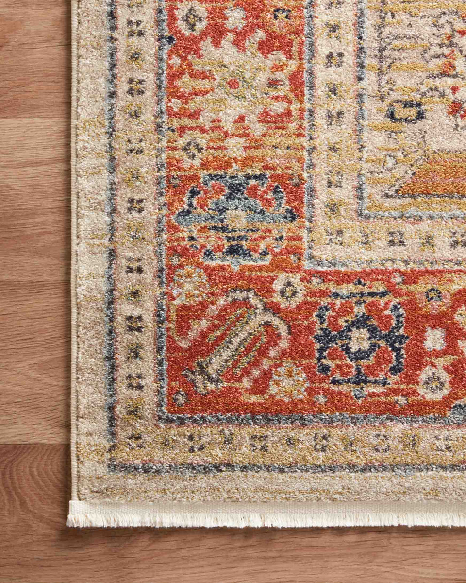 GRA-03 MH PERSIMMON / ANT.IVORY | Loloi Rugs