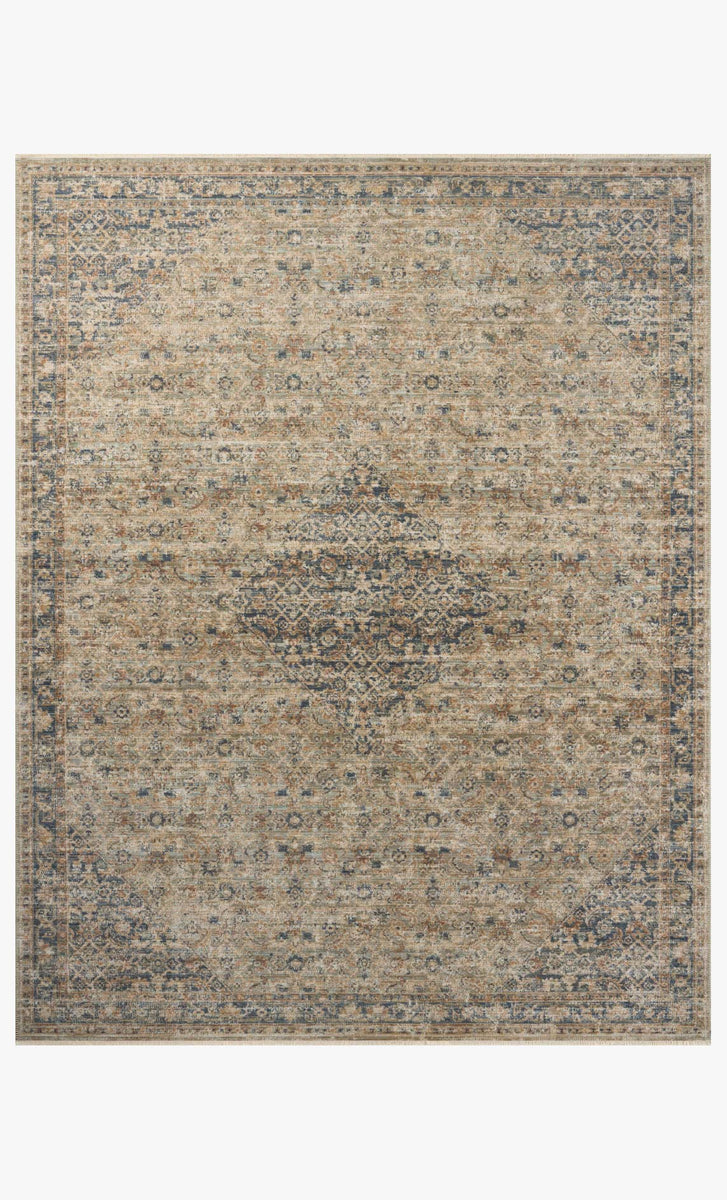 HER-08 SAGE / NAVY | Loloi Rugs