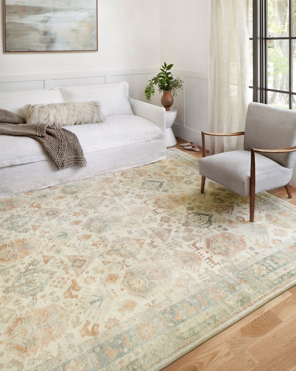 ROS-01 BEIGE / MULTI | Loloi Rugs