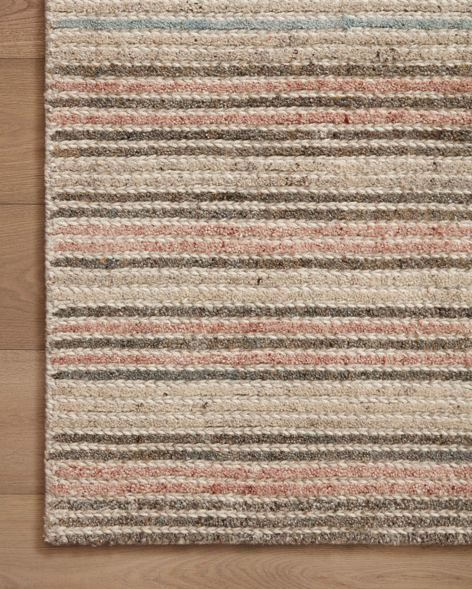 Loloi Stanley ST-03 Beige/Charcoal Closeout Area Rug - Rugs A Bound