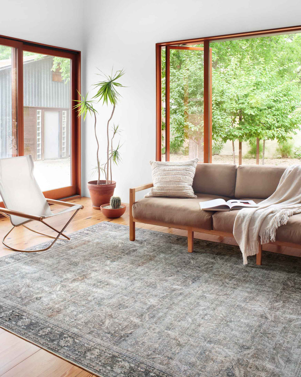 WYN-07 GREY / CHARCOAL | Loloi Rugs