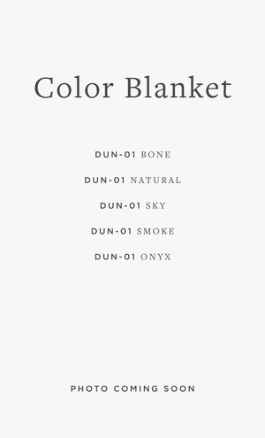 DUN-01 COLOR BLANKET