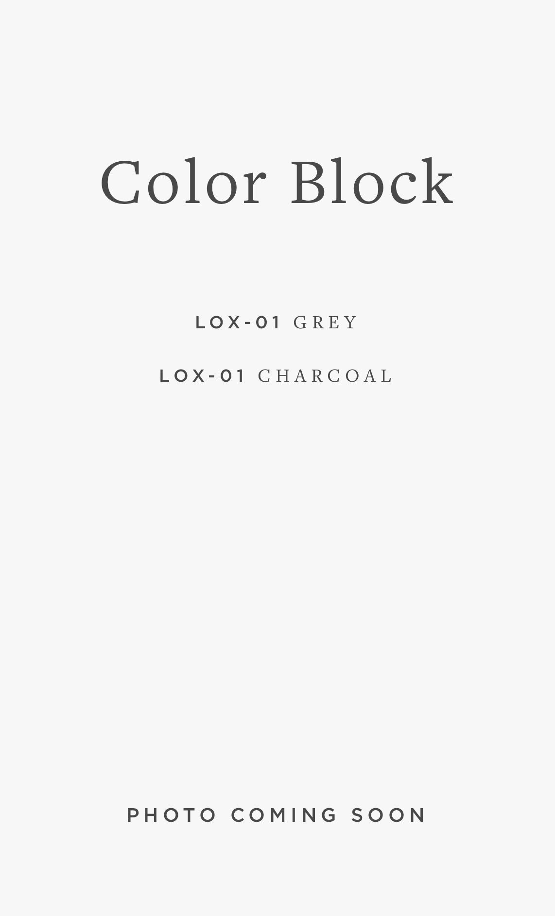 LOX-01 AL COLOR BLOCK