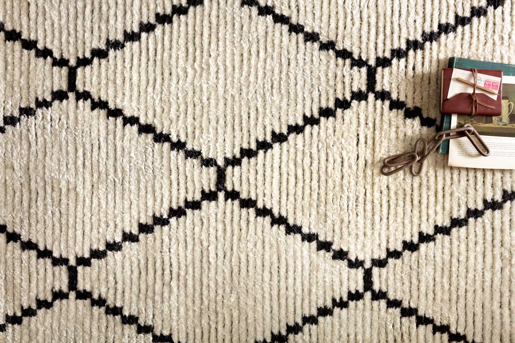 ALI-04 CJ CREAM / CHARCOAL & Loloi Rugs