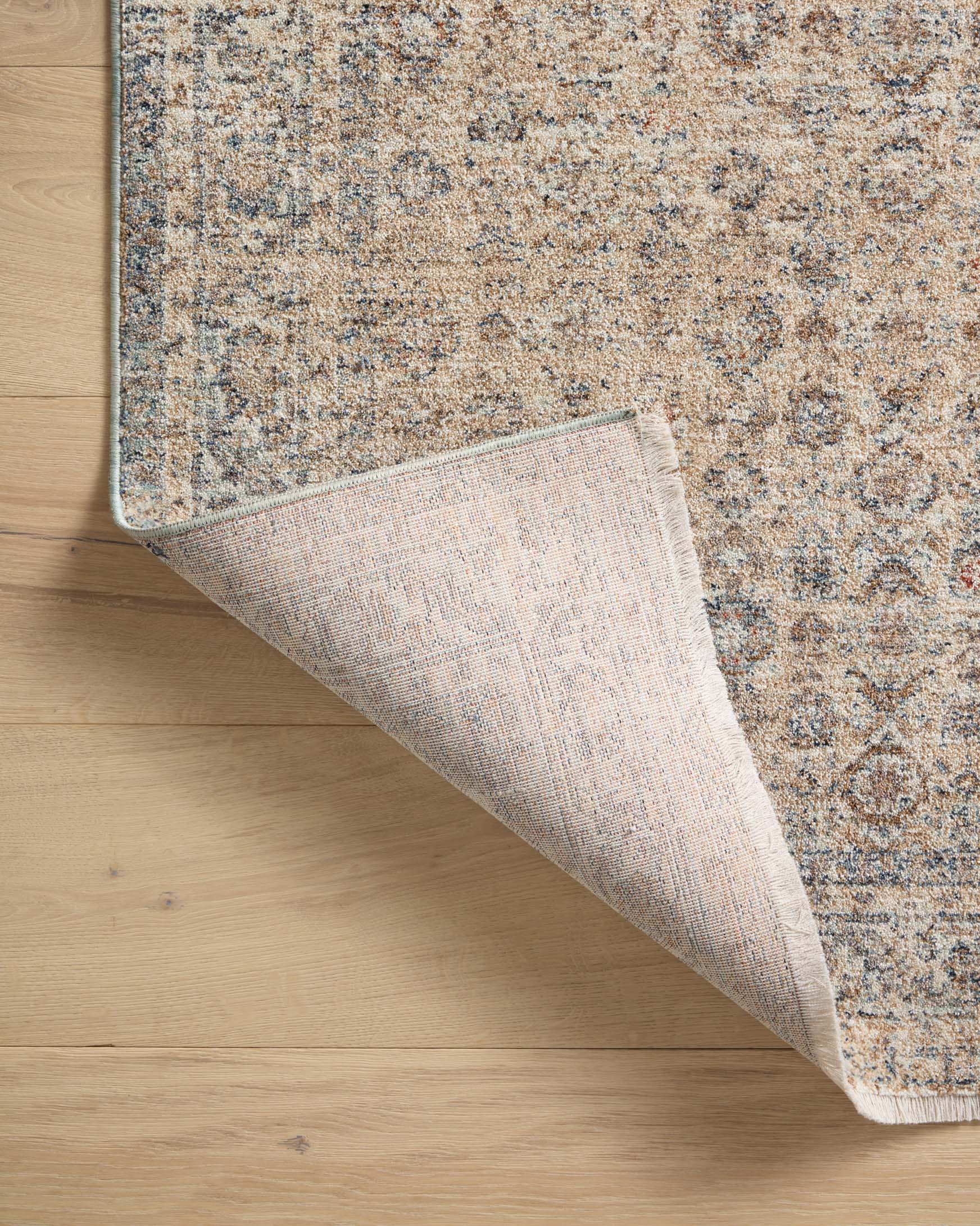 BLA-04 AR BEIGE / DENIM & Loloi Rugs