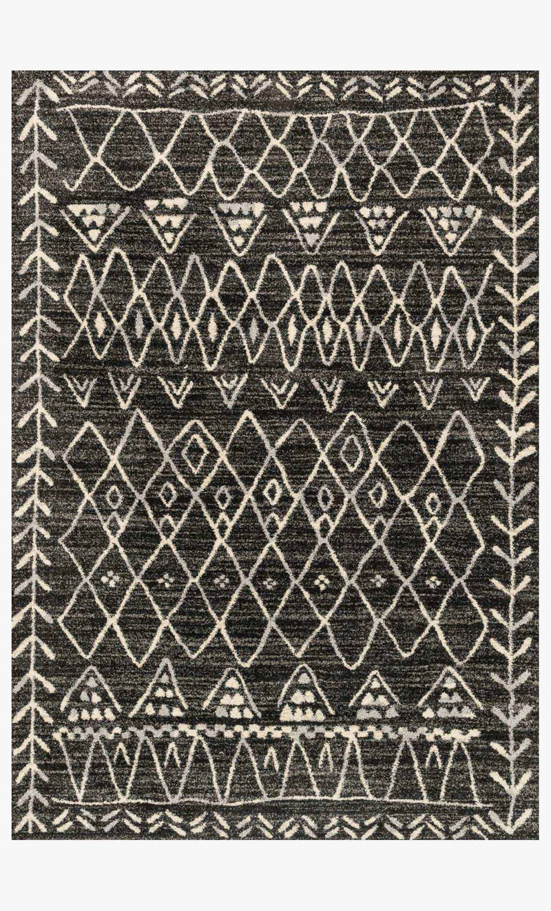 Eb-09 Black   Ivory & Loloi Rugs