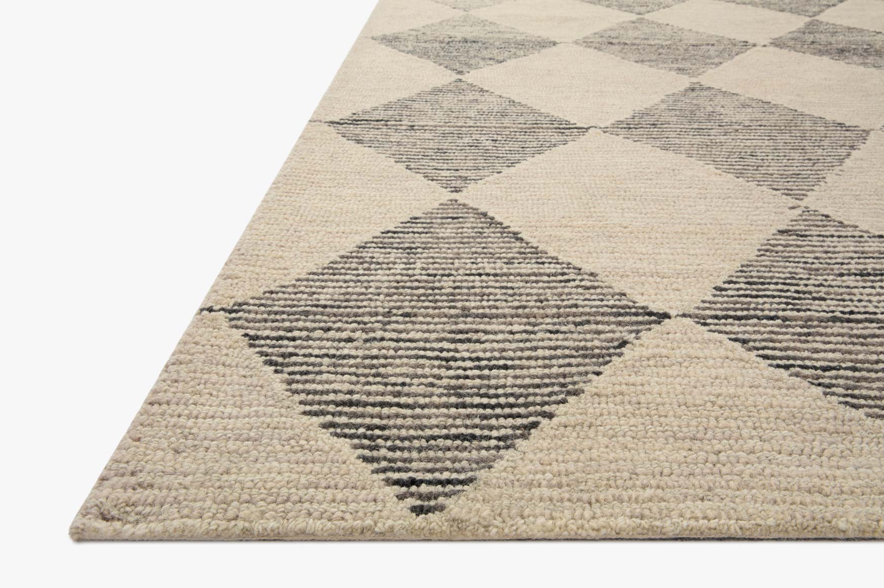 FRA-01 CJ BEIGE / CHARCOAL & Loloi Rugs