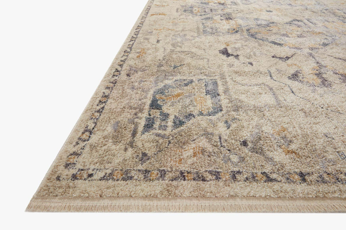 JAY-01 MH NATURAL / INDIGO & Loloi Rugs