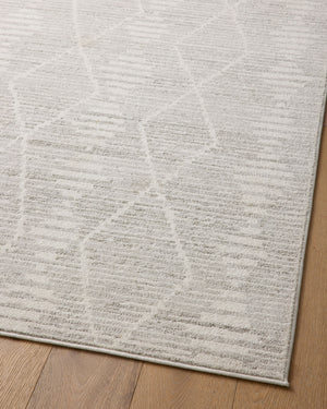 KAM-02 IVORY / SILVER & Loloi Rugs