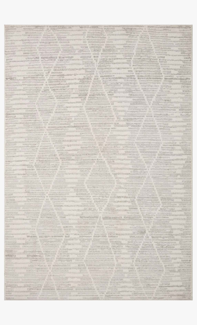 KAM-02 IVORY / SILVER & Loloi Rugs