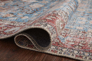 LQ-01 BLUE / BRICK & Loloi Rugs