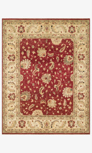 Loloi Majestic MM-04 Red / Ivory Area Rug - 2'0 x 3'0