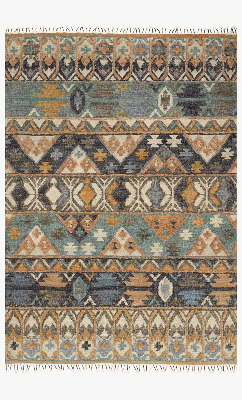 OW-02 OCEAN / CAMEL | Loloi Rugs