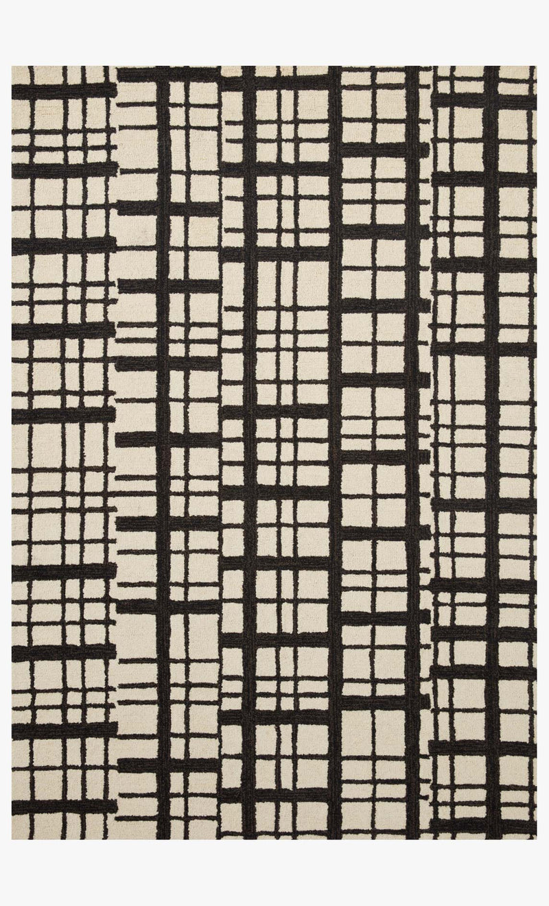 Cobos Polypropylene Black/Ivory Rug curated on LTK