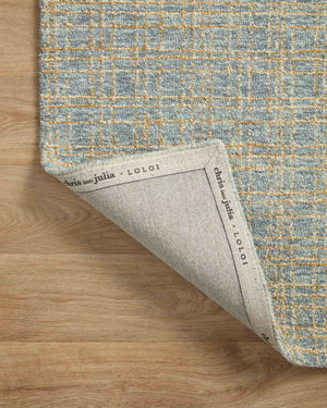 POL-03 CJ BLUE / SAND & Loloi Rugs