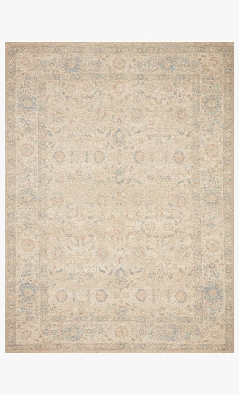 PRY-05 NATURAL / BLUE | Loloi Rugs