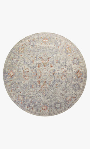 ROE-05 CJ OATMEAL / LAVENDER & Loloi Rugs