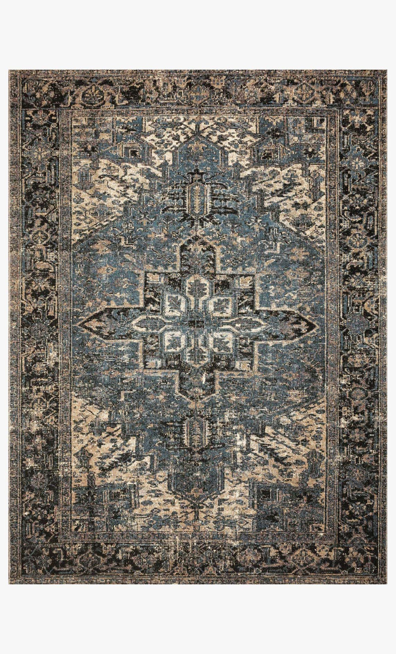 Loloi Sebastian SEB-02 Ocean Midnight Rug - 2 ft 5 in x 4 ft